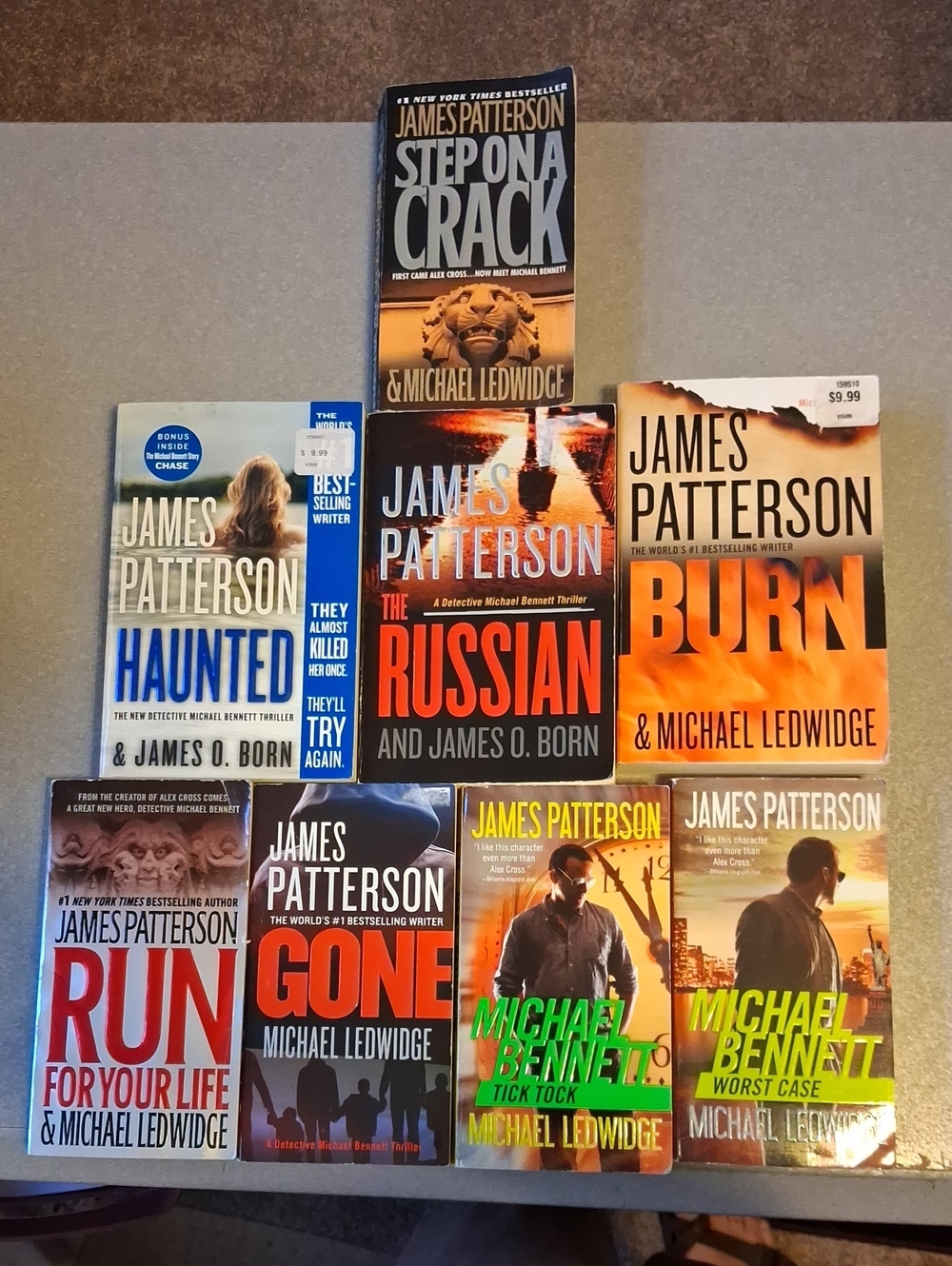 Hardcover and Paperback Book Collection - Mixed Colors